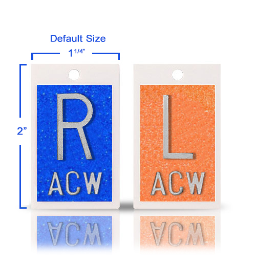 Plastic X Ray Markers Mix & Match Glitter Color